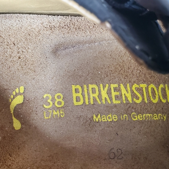 Birkenstock Footprints Madeira Fisherman Sandals Closed Toe EU 38 Womens 7/7.5 - Picture 9 of 12